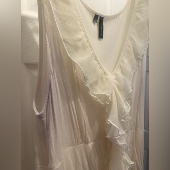 Maurices Lace Accent White Stretchy Tank Top - Picture 5 of 6